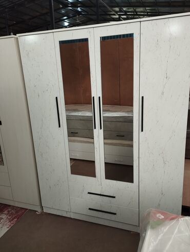 Шкафы для одежды: Шкаф для одежды, Новый, Прямой, ЛДСП — 4