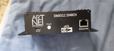 активный буфер: Продаю световой контролёр ArtNet to DMX512 2048CH.
Прошу 5000 сомов