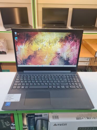 офисные компьютер: Ноутбук, Lenovo, 4 ГБ ОЗУ, Intel Celeron, 15.6 ", Новый, Для работы, учебы, память SSD