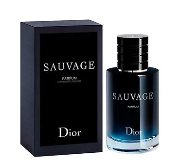 60 ml kisi etiri her ml var Dior Sauvage Parfum – kişi üçün intensiv