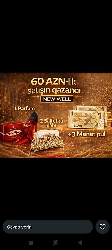 sabun qablasdirma isi: Satış məsləhətçisi tələb olunur, İstənilən yaş, Təcrübəsiz, İşəmuzd ödəniş — 5