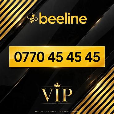 Эксклюзивный VIP‑номер Beeline: 0770 45 45 45 - Красивый at lalafo.kg Эксклюзивный VIP‑номер Beeline: 0770 45 45 45 - Красивый