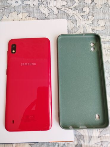 samsung i9300: Samsung A10, Б/у, 32 ГБ, цвет - Красный, 2 SIM