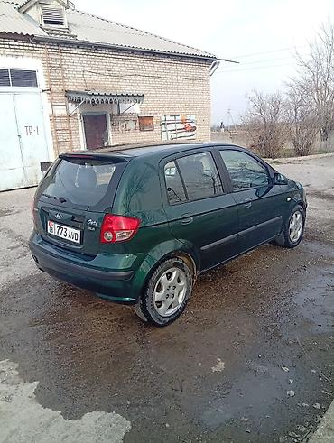 sprinter 4 4: Hyundai Getz: 2004 г., 1.4 л, Механика, Бензин, Хэтчбэк — 1