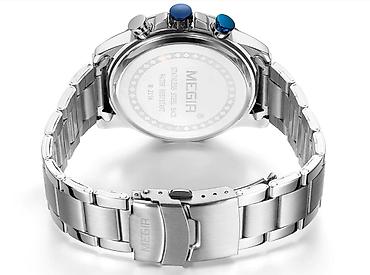 Ručni satovi: Nov ručni sat od nerdjajućeg čelika. Ima funkcionalne hronografe — 9