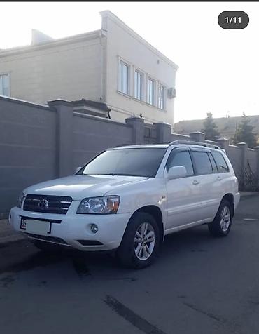 Транспорт: Toyota Highlander: 2005 г., 3.3 л, Автомат, Гибрид, Кроссовер — 1