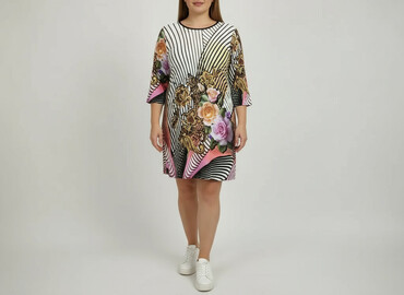 sukienki długie dla puszystych: Women`s dress, size M