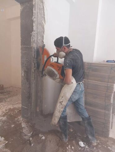 Beton işləri: Beton Kəsmə Xidməti beton kesimi beton kesen mişar beton kəsimi su ilə — 1