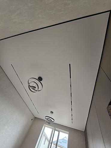 Натяжной потолок: Натяжной потолок Матовое Монтаж — 2