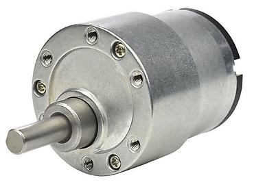 Reduktorlar: 12V 7 RPM 37mm Reduktorlu DC Motor Metal dişlili, yüksək torklu 12V — 4
