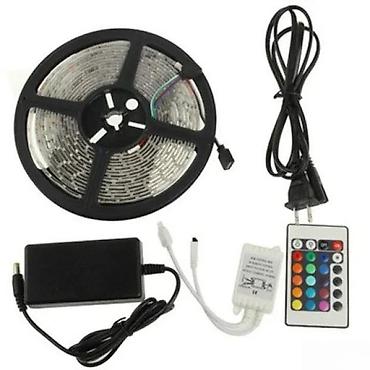 col oznaka: RGB led traka 5m - daljinski, kontrolor. RGB 5050 Led traka 5 metara — 4
