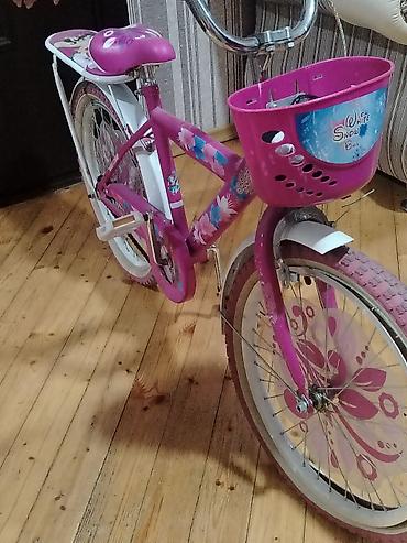 tom sebet: Uşaq velosipedi – White Snow BMX dizaynı - Rəng: çəhrayı-ağ, çiçək və — 3
