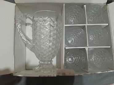 viski qabı: Rəng - Ağ, Şüşə, 6 — 2