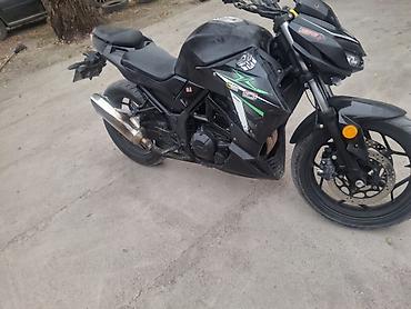 Мотоциклы: Naked Kawasaki, 400 куб. см, Бензин, Взрослый, Б/у, В рассрочку — 2