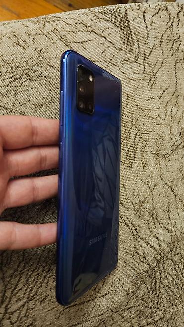 tab s7 fe: Samsung Galaxy A31, 64 GB, rəng - Göy, Sensor, İki sim kartlı, Barmaq izi — 4