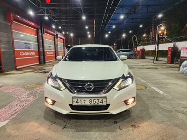 авто из корее в бишкек: Nissan Altima: 2017 г., 2.5 л, Бензин, Седан