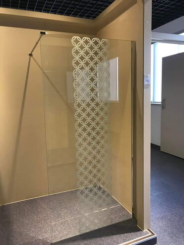 Duş kabinaları, arakəsmələr: Yeni Üstü açıq kabina, Künc üçün, Ödənişli çatdırılma — 10