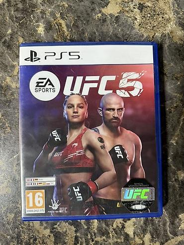 Техника и электроника: EA Sports UFC 5 — диск для PlayStation 5 В отличном состоянии почти — 1