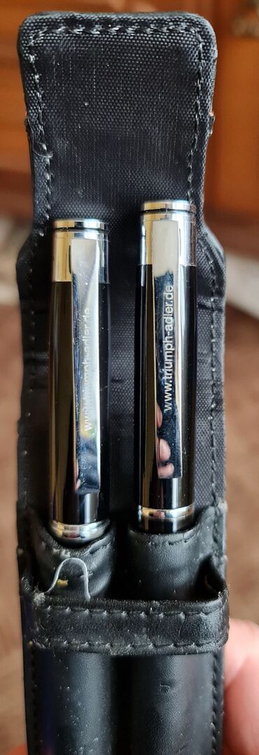 Setovi za manikir i pedikir: Set olovaka Triumph-Adler u futroli - Elegantni poklon set od dve — 5