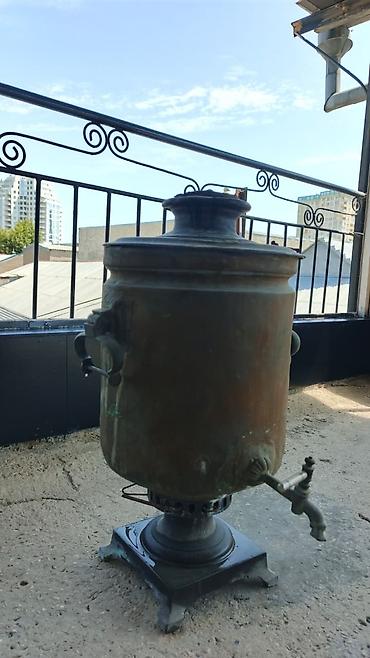 Qədim samovar, 1904 il, Mis, Vəziyyəti: Qənaətbəxş — 5