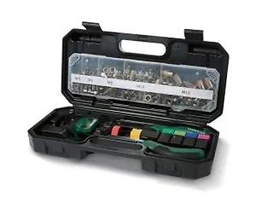 Setovi ručnog alata: Ručna klešta za nitne matice (rivet-nut set) u koferu – PARKSIDE - — 10