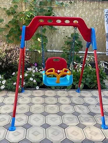samba: Детские уличные качели Pilsan Samba Swing Set with Chain (код 07-968) — 5