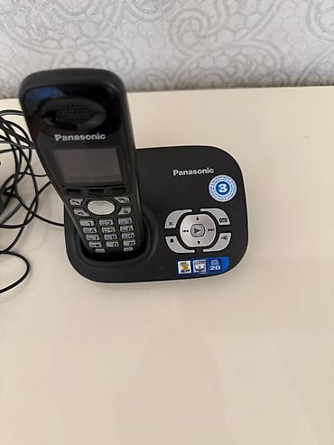 a42: Stasionar telefon Panasonic, Simsiz, Yeni, Ünvandan götürmə — 3
