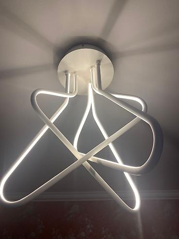 Ev üçün dekor: Led Çılçıraq, Metal — 1