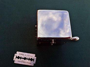 Ostali antikviteti: Ca.1920 Antique German ROLLFIX oštrač za žilete za brijanje. ca.1920 — 2