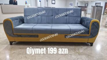 Sifarişlə divanlar: Divan, Qonaq otağı üçün, Parça, Bazalı, Açılan — 5