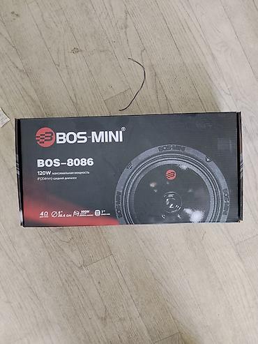 феррит: Акустическая система BOS-MINI BOS-8086 — 8" (204 мм) динамик среднего — 1