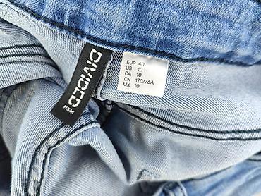 never denim spodnie: H&M Divided, Jeansy damskie, rozmiar L — 4