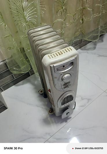 radiator temiri: Yağlı radiator/qızdırıcı - Bölməli yağ radiatoru, kompakt ölçülü - Ön — 1