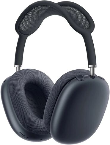 наушники аирподс макс: Толук габариттүү, Apple, Жаңы, Электр зымсыз (Bluetooth), Классикалык