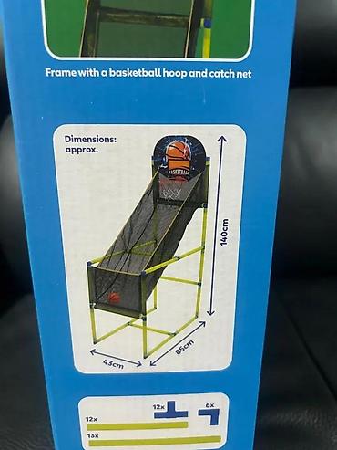 Dečije sportske igračke: Dečji košarkaški stalak za igru – kućni “arcade” koš - Mini — 5