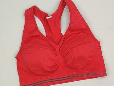 Czerwony biustonosz sportowy ERGEENOMIXX - Typ: top