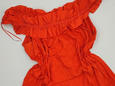 czerwone spodnie pepco: Papaya, Women's blouse, size 3XL (EU 46)