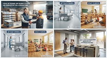 Линолеум: Жаңы, Commercial, Узундугу: 40 м, Туурасы: 4 м м, Дүң, By roll floor coverings, Heterogeneous, Орусия, Кепилдиги — 3