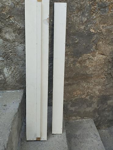 mdf plintus: Ağ rəngli qapı dəsti hündürlüyü 2 m. eni 0.80 sm - Material — 4