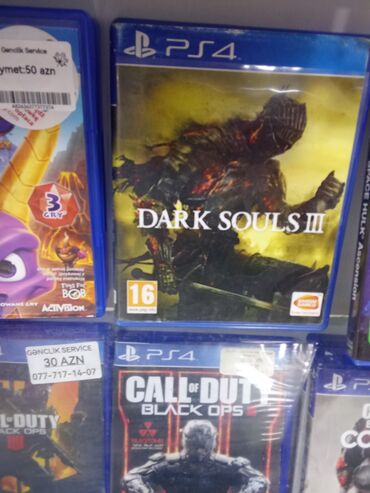 Video oyunlar üçün aksesuarlar: PS4 oyunu: Dark Souls III - Platforma: PlayStation 4 - Janr