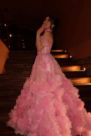 Вечерние платья: Вечернее платье, Пышное, Длинная модель, Фатин, Без рукавов, Шлейф, XS, S, M — 10