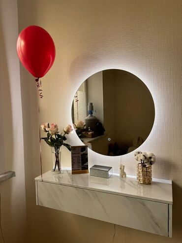 Güzgülər: Güzgü Divar üçün, Makiyaj üçün, Arxa işıqlı — 5