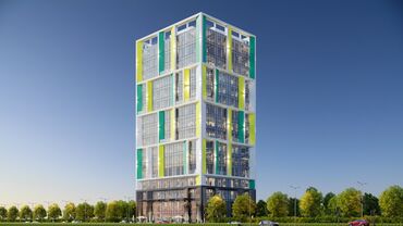 продаю дом под бизнес кызыл аскер бишкеке: Сатам Офистик 49 кв. м, Бизнес борбор, 6 кабат