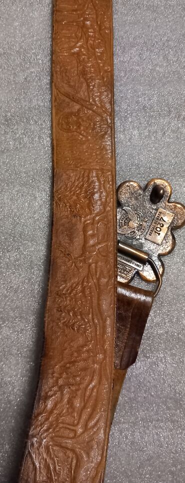 Ремни и пояса: Ремень, Другой бренд, Материал: Натуральная кожа, Мужские, Б/у — 10