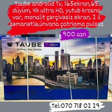 Televizorlar: Anbardan satiş Televizorlar.Unvana çatririlma pulsuzdu.Melumat uçun — 16