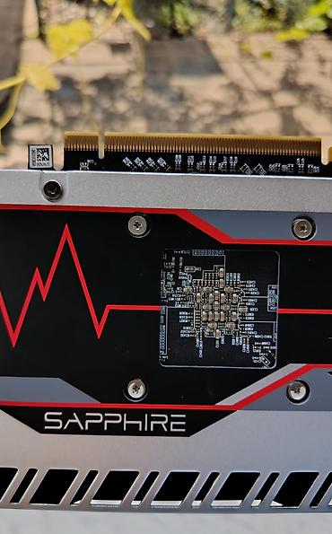 komputer aksesuarları: Videokart Sapphire Radeon RX 580, 8 GB, İşlənmiş — 8