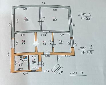 Продажа коттеджей и домов: ✨ Продаётся уютный 3-комнатный одноэтажный дом общей площадью 65,4м2 — 19