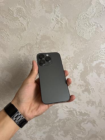 Уюлдук телефондор жана аксессуарлар: IPhone 14 Pro, Колдонулган, 256 ГБ, Кара, 100 % — 2