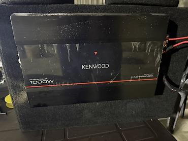 massive dinamik: Avtomobil üçün səs sistemi komplekti - Subwoofer: Kenwood bas dinamik — 6