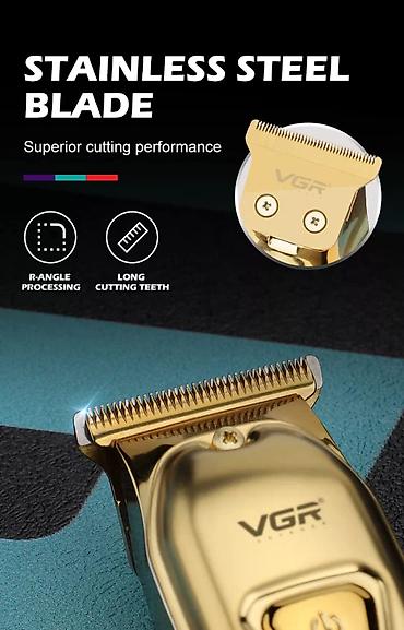 kompute: Trimmer VGR 965 - 6500RPM / 2 Sürətli / 600mAh / 120 Dəqiqə / — 3